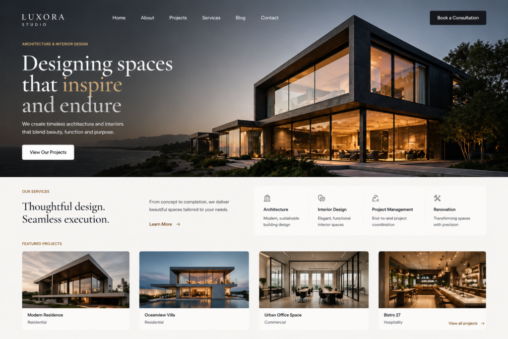 mock up home page 3